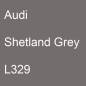 Preview: Audi, Shetland Grey, L329.